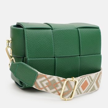 Сумка кросс-боди через плечо женская кожаная