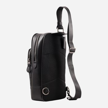 Men's genuine leather sling shoulder bag