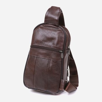 Men's leather sling bag