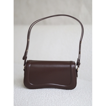 Baguette Handtasche Damen Schultertasche Crossbody Clutch Damen kleine trendige Tasche stylisch Braun 73506