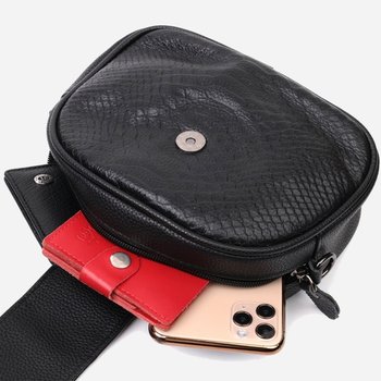 Damen-Umhängetasche aus Leder