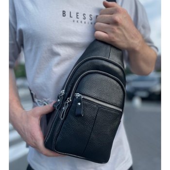Leather shoulder sling