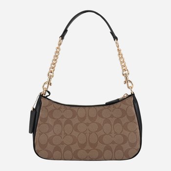 Women's cross-body bag made of genuine leather, medium