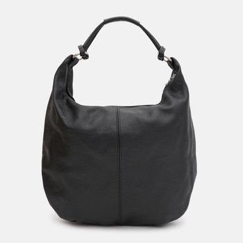Women's leather shopper bag