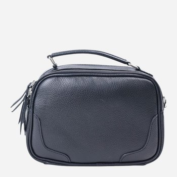 Damen Umhängetasche aus echtem Leder, mittelgroß