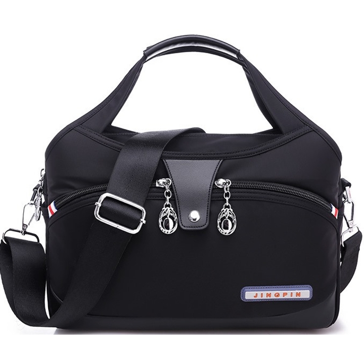 Women's everyday bag MADORU for city and travel, black