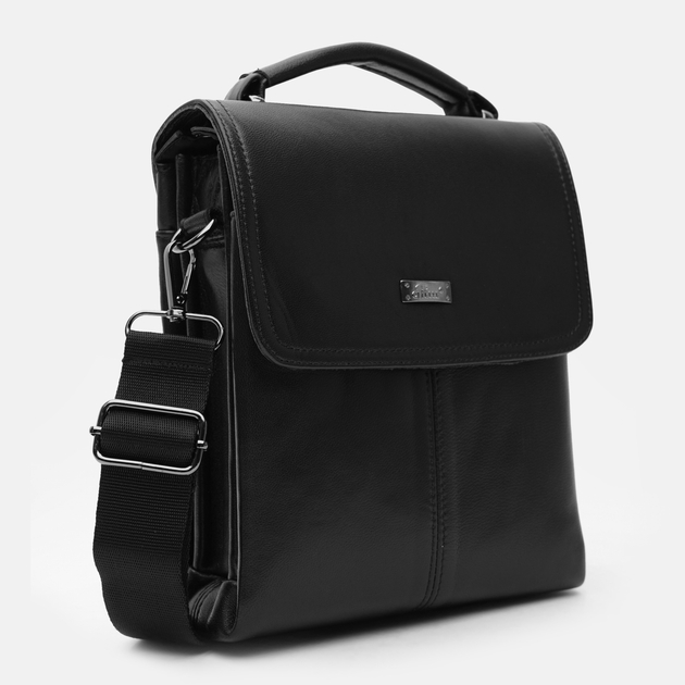 Men's leather tablet bag