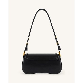 Damentasche mit JW-Logo PEI Joy Umhängetasche U67V46 Schwarz