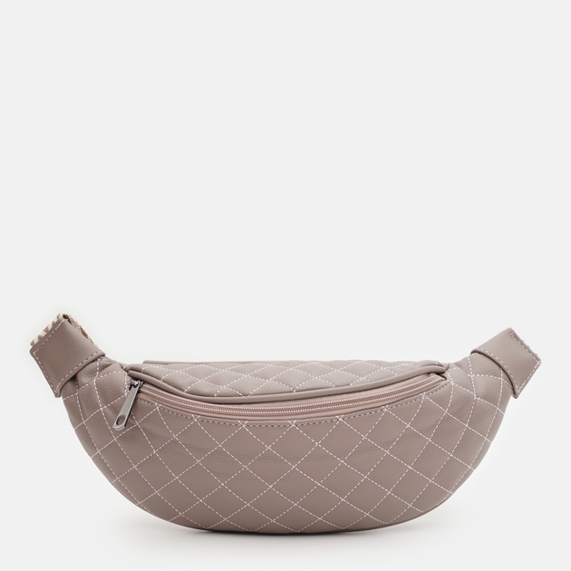 Mittelgroße Bananen-Gürteltasche aus Kunstleder für Damen