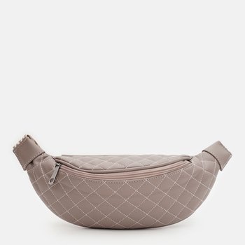 Mittelgroße Bananen-Gürteltasche aus Kunstleder für Damen