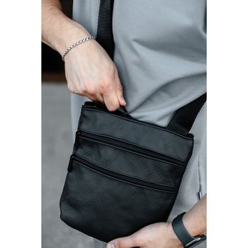 Messenger bag (handtasche) schulter (über der schulter) männer leder echtes leder