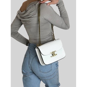 Damen Umhängetasche aus echtem Leder, klein
